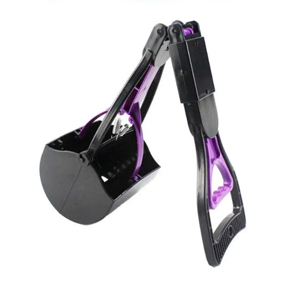 Pet Pooper Scooper Clean Pick Up Waste Tool Handle Dog Poop Picker