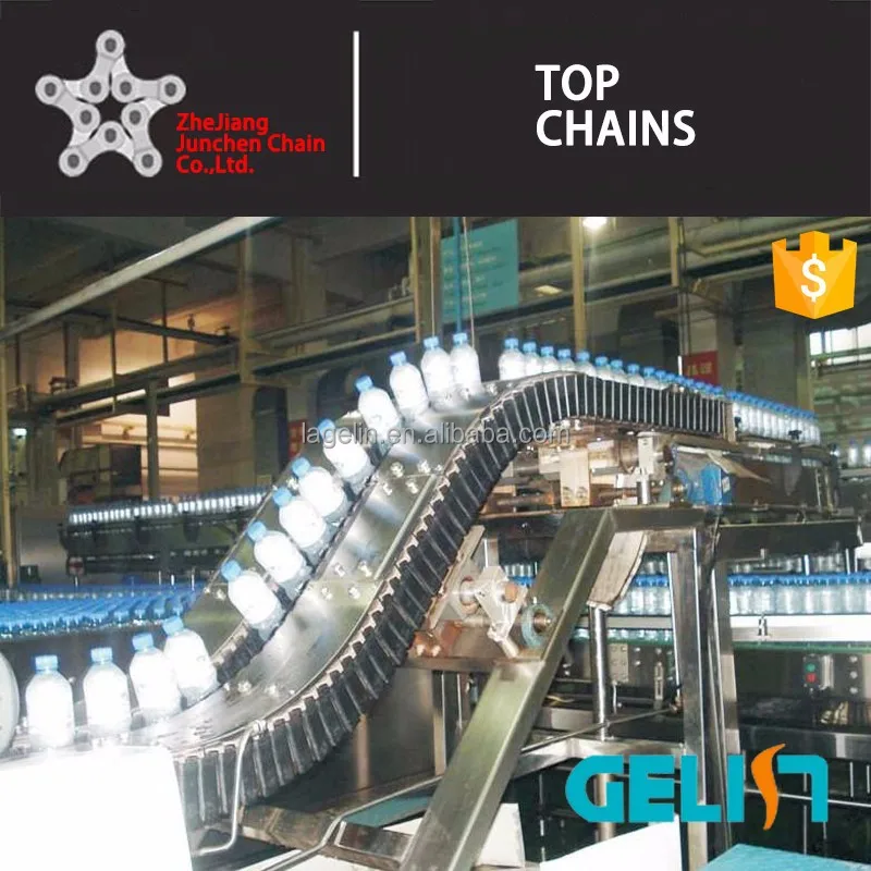 
G4 Vertical Lifting Clamp Conveyor chains for Bottles/snap-on side flexing chain gripper 