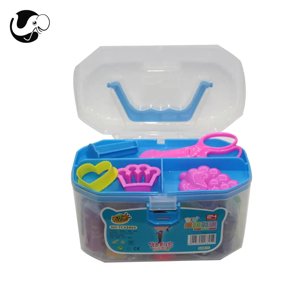 Экологически чистая мягкая цветная полимерная глина, 24 цвета