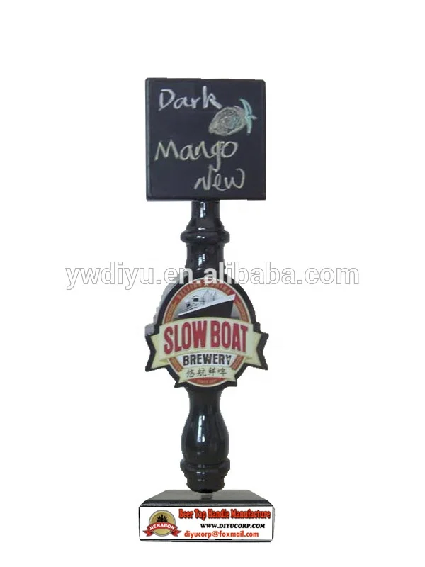 
DY-TH61 custom SLOWBOAT ALE beer tap handle 