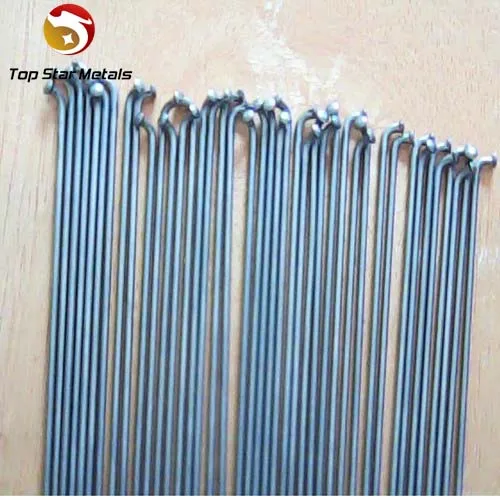 
bike titanium plating colour spokespokes Motorcycle Straight Head/Bending Head Black/Gold/Blue/Rainbow/Natrual 