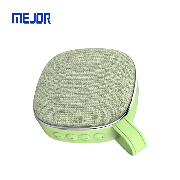 woven fabric cloth portable loudspeaker 3W wireless blue tooth FM line array Mini speaker