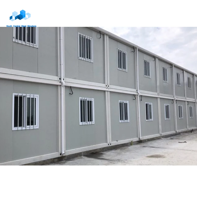 Портативный сборный дом 40 футов, сборный дом, 3 спальни