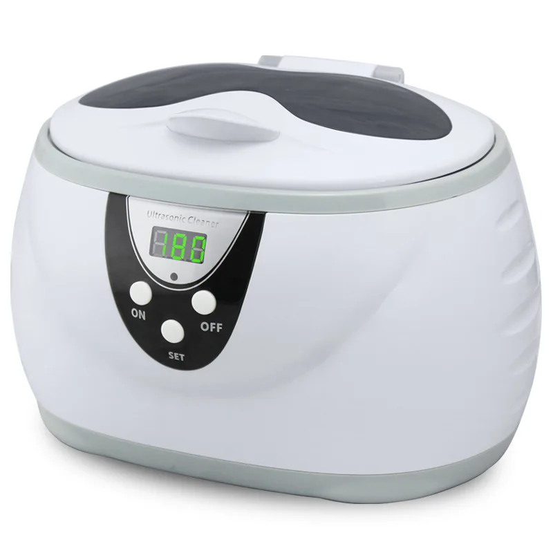 600 мл цифровой ультразвуковой очиститель ультра Sonic зубная щётка для чистки бака таймер штепсельная вилка европейского