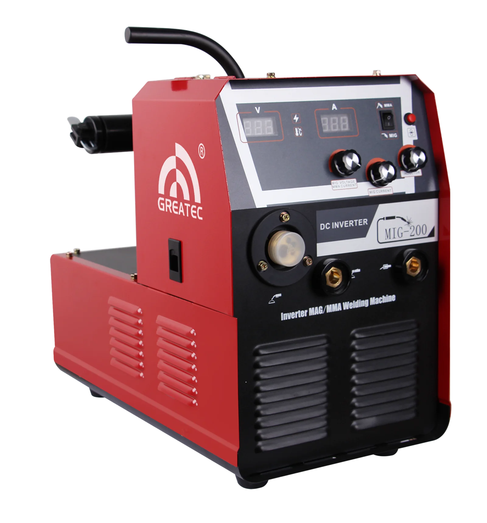 Greatec mig-250 igbt inverter co2 mig welding machine mig welder co2 welding machine price