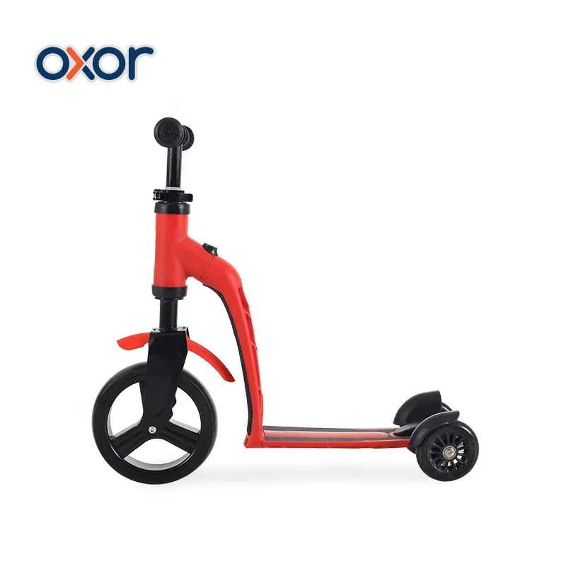 Easy Rider Toys Kids Multi Function 3 Wheel 2 in 1 Kick Scooter for Children