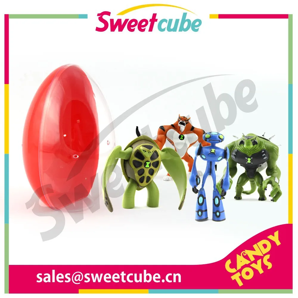 xxl mega surprise egg with transparency cover candy toys
