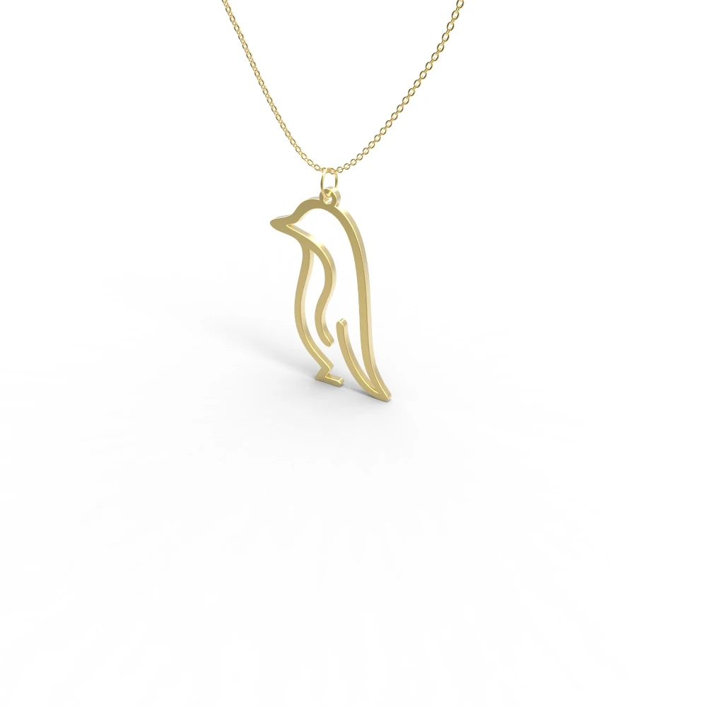 Penguin Necklace Fashion Jewelry Necklaces Pendentif Acier Inoxydable Waterproof Jewelry Gold 18k Necklaces Fashion Jewelry