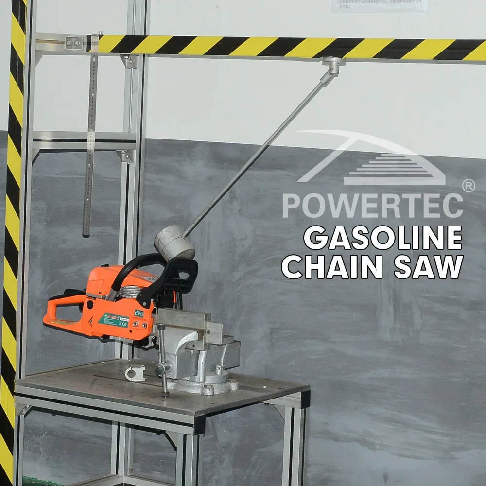 POWERTEC 5800 58cc tree cutting gasoline chain saw with plastic/aluminium start