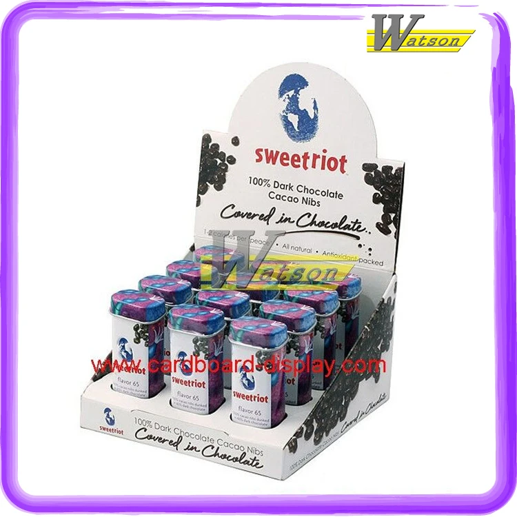 Розничная продажа помады на кассе, картонная витрина