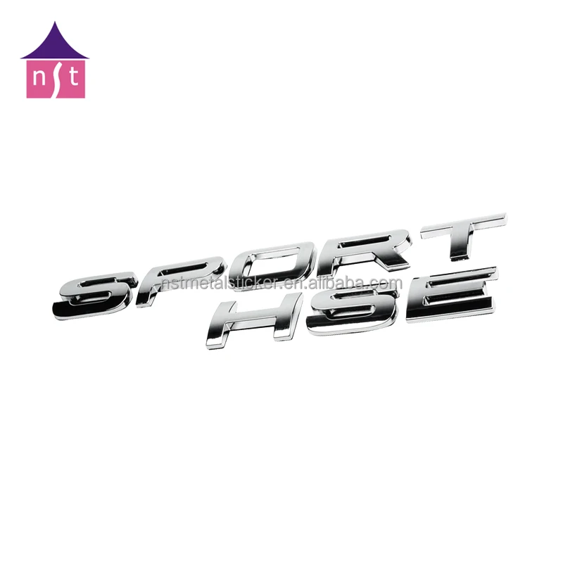 Glossy ABS Logo Plastic Nameplate