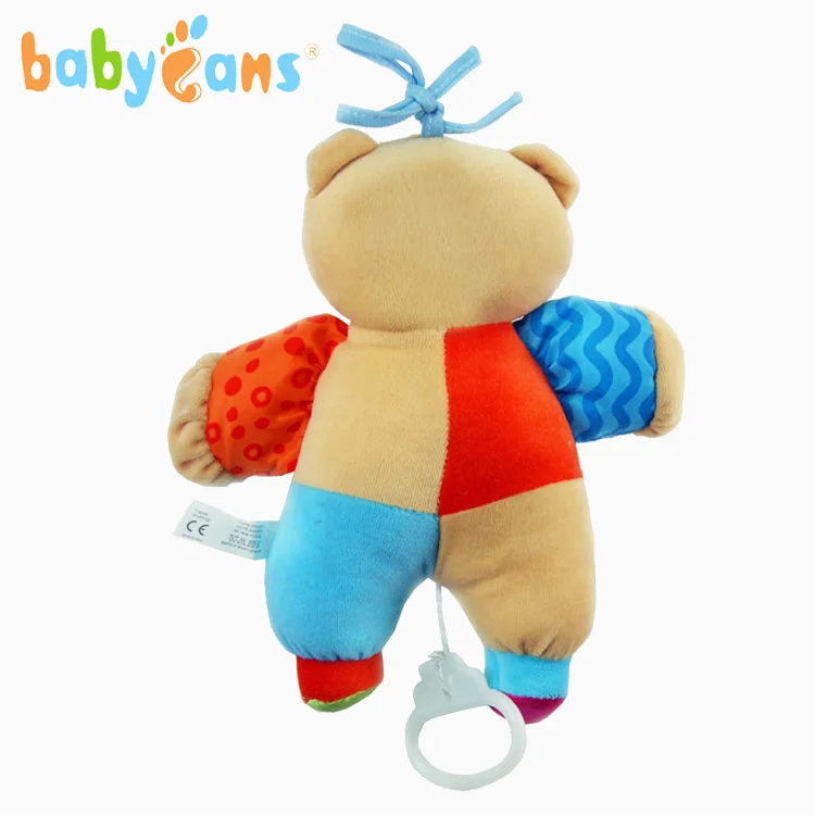Cute Mouse Soft Stuffed Baby Toys High Quality Baby Musical Toy