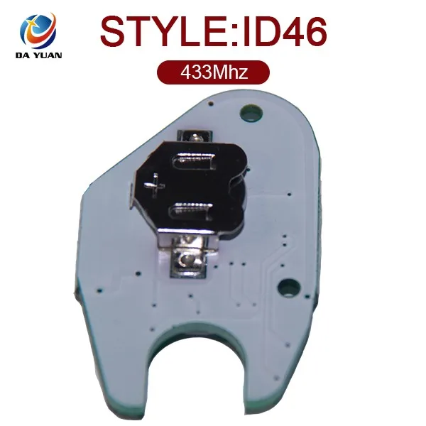 433 МГц Пустой дистанционного управления для Renault ключ 2 кнопки ID46 чип внутри AK010004