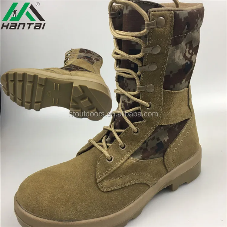 China Manufacturer Russian army military boots desert