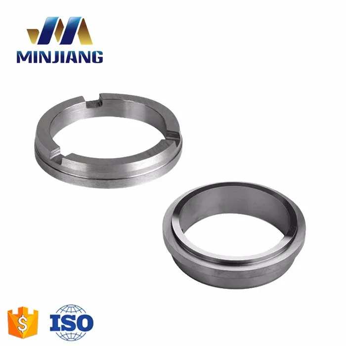 
Minjiang Hot Sale Mechanical solid carbide stationary seal ring tungsten carbide sleeve 