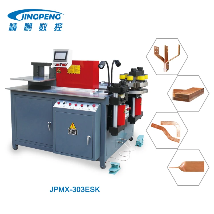 
ISO9001 High Quality Low Price 3 in 1 Hydraulic Copper Busbar Bending Punching Cutting Busbar Machine 