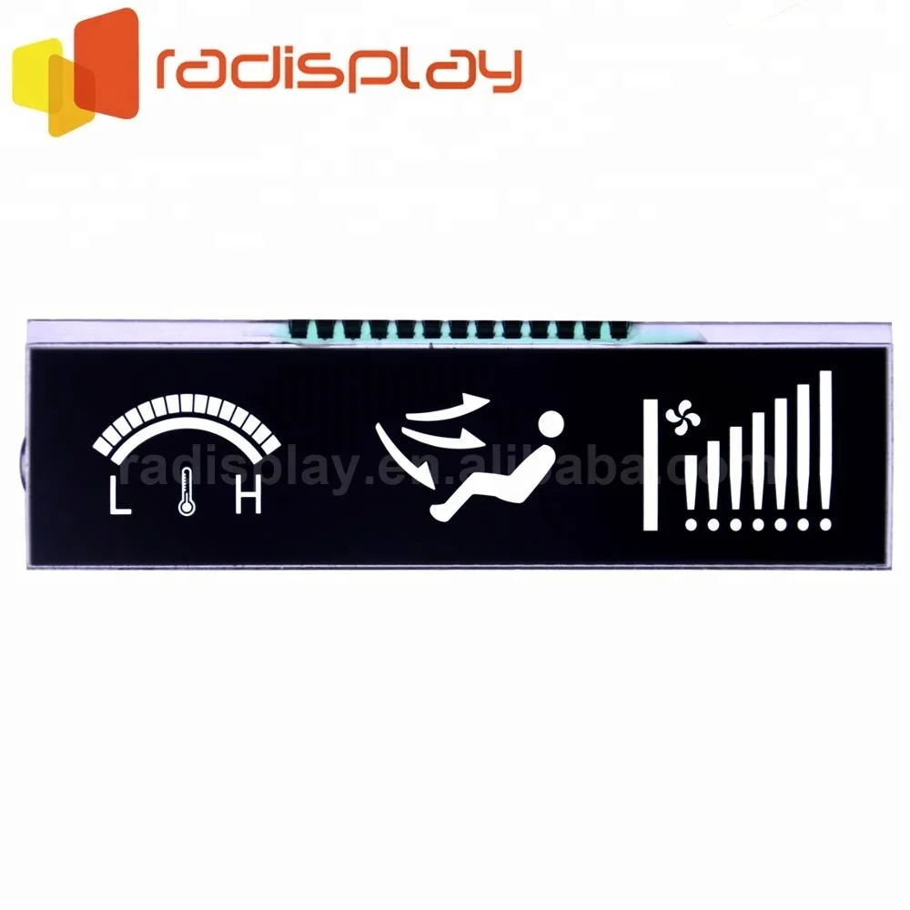Custom Instrument Va Car Speedometer Dashboard Lcd Display Panel