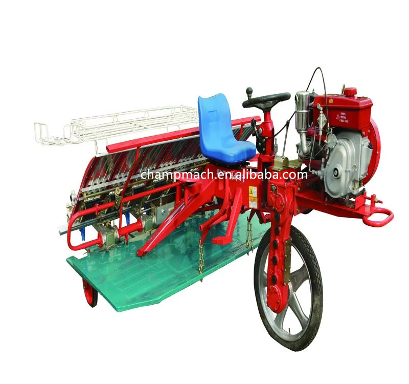 china cheap agriculture machinery automatic Diesel engine type paddy rice transplanter planting machine for sale