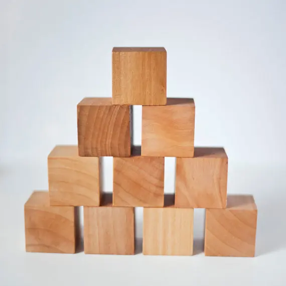 Деревянные блоки алфавита, деревянные детские блоки, игрушечные блоки из натурального дерева