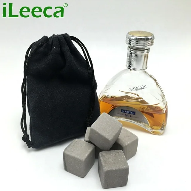 PhilMat 6pcs acier inoxydable roches glacier pierres cube de whisky