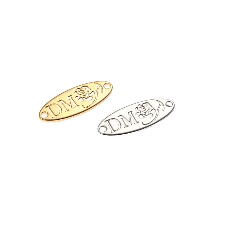 Customized Design Metal Clothing Logo Label