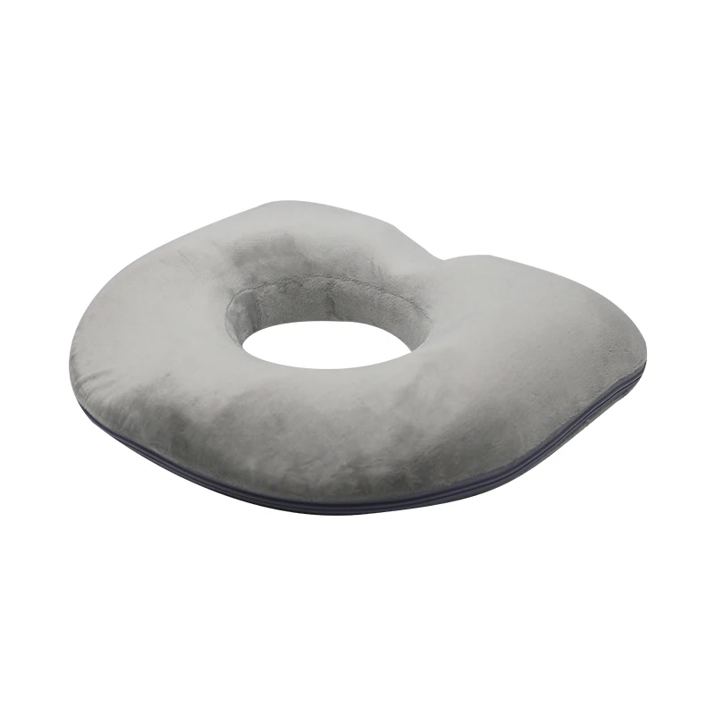 NLAN Large memory foam orthopedic donut seat pillow cushion for hemorrhoid and tailbon For Men And Women