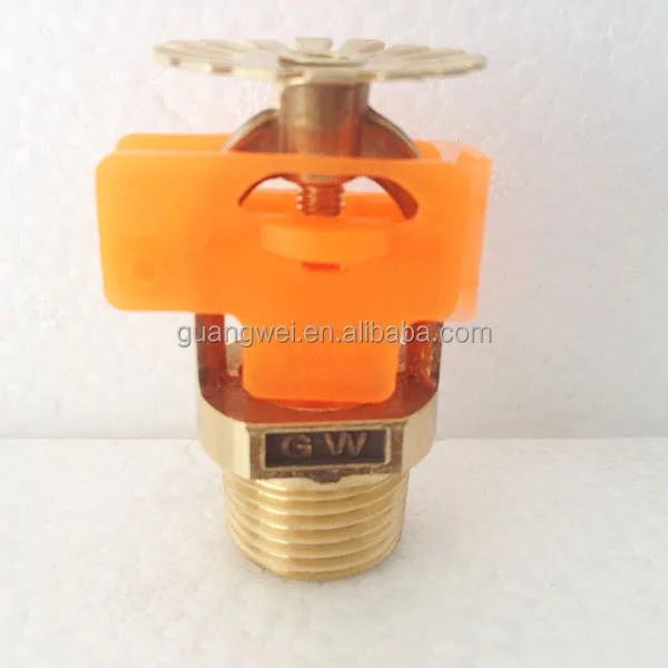 
 Противопожарный спринклер ul fm с оранжевым зажимом  