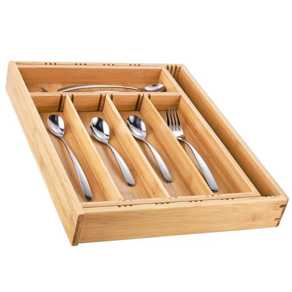 Hot Selling Bamboo Expandable Drawer Organizer For Wholesale Price