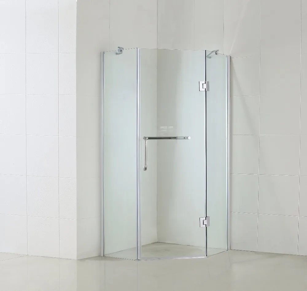 Cheapest selling price glass simple shower cabin