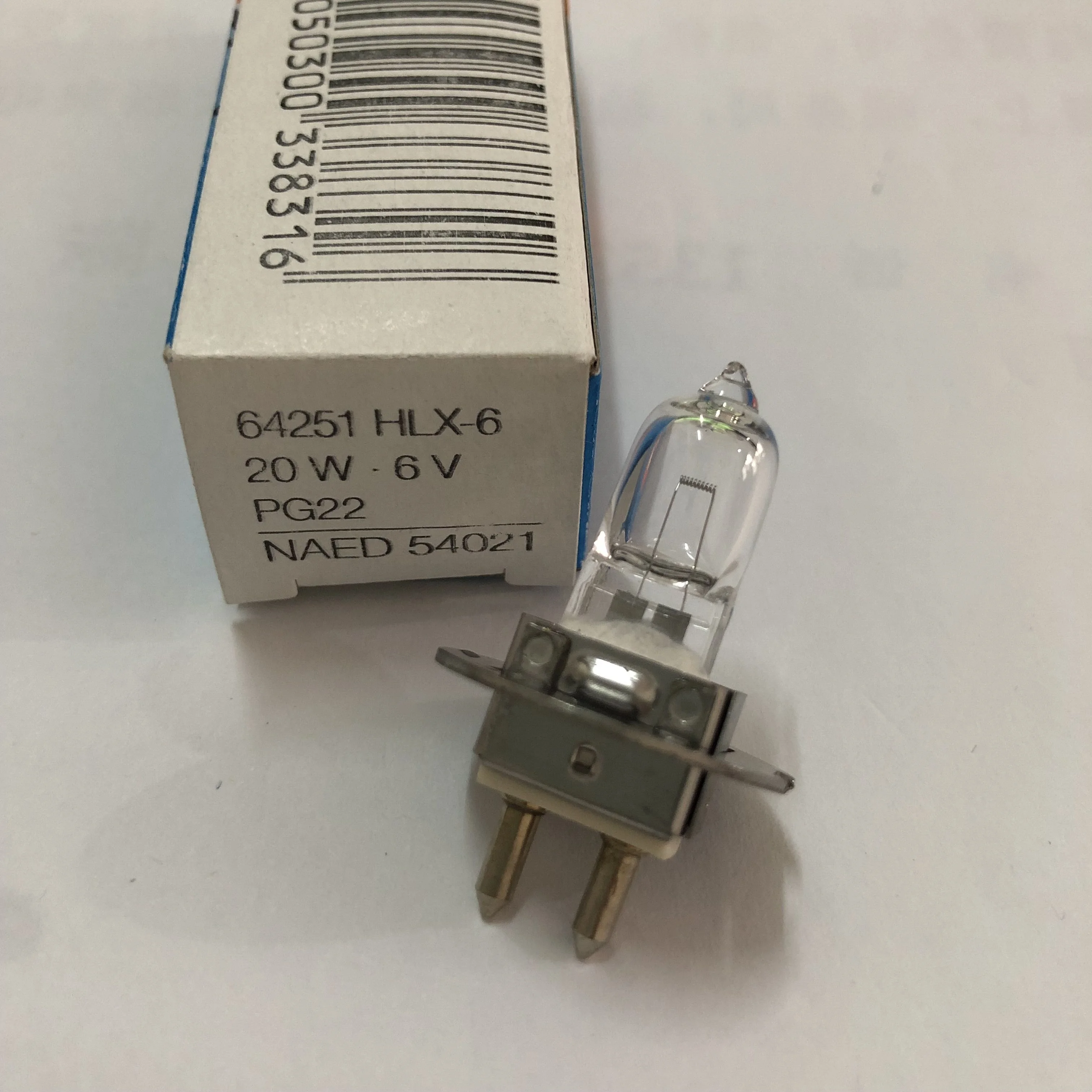 OS 64251 HLX-6 20W 6V PG22 54021 Halogen Display OPTIC Lamp  For Microscope