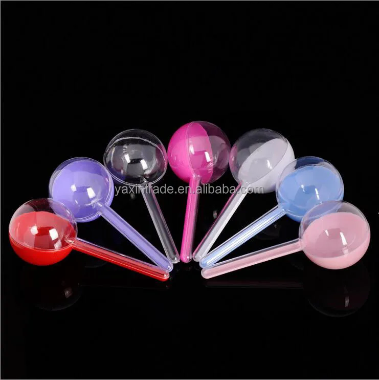 Eco-friendly lollipop shape plastic material candy case wholesale recycled gift boxes