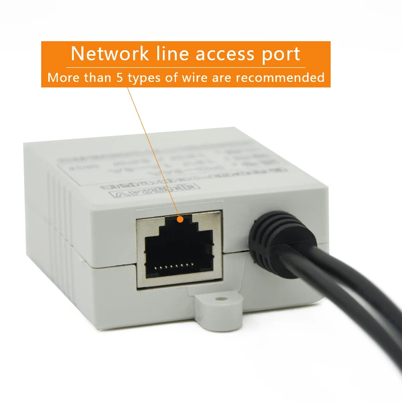 CCTV Monitor camera POE Splitter Standard 48V turn 12V2A POE power supply IEEE802.3AT/AF