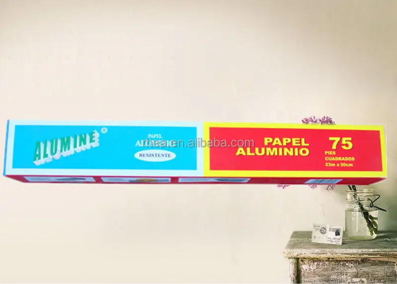 Large Capacity Pure 8011 30 Micron Aluminum Foil Wrapping Paper Aluminium Foil Roll