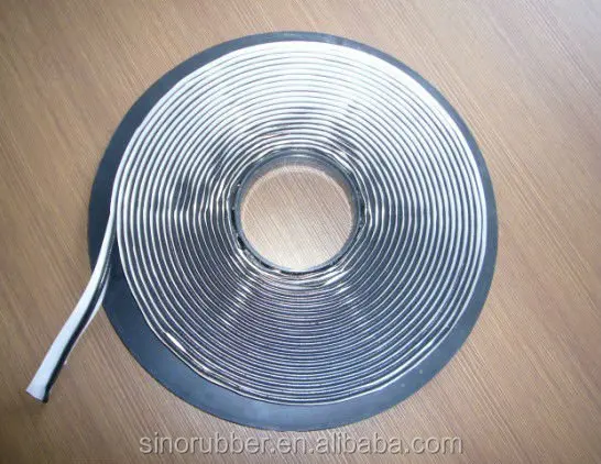 High quality double sided butyl tape butyl sealant tape high temperature double sided tape