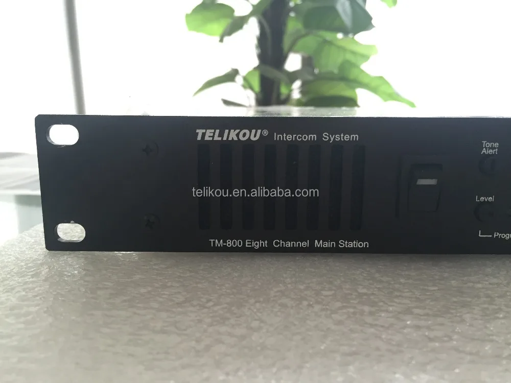 TELIKOU TM-800 wired intercom master station for ENG EFP master station Radio & TV Broadcasting Equipment church school