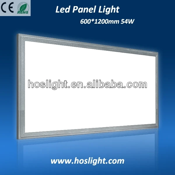 
 алюминиевый сплав 600*1200 54w samsung светодиодные панели сид идеально подходит для общего внутреннего освещения  
