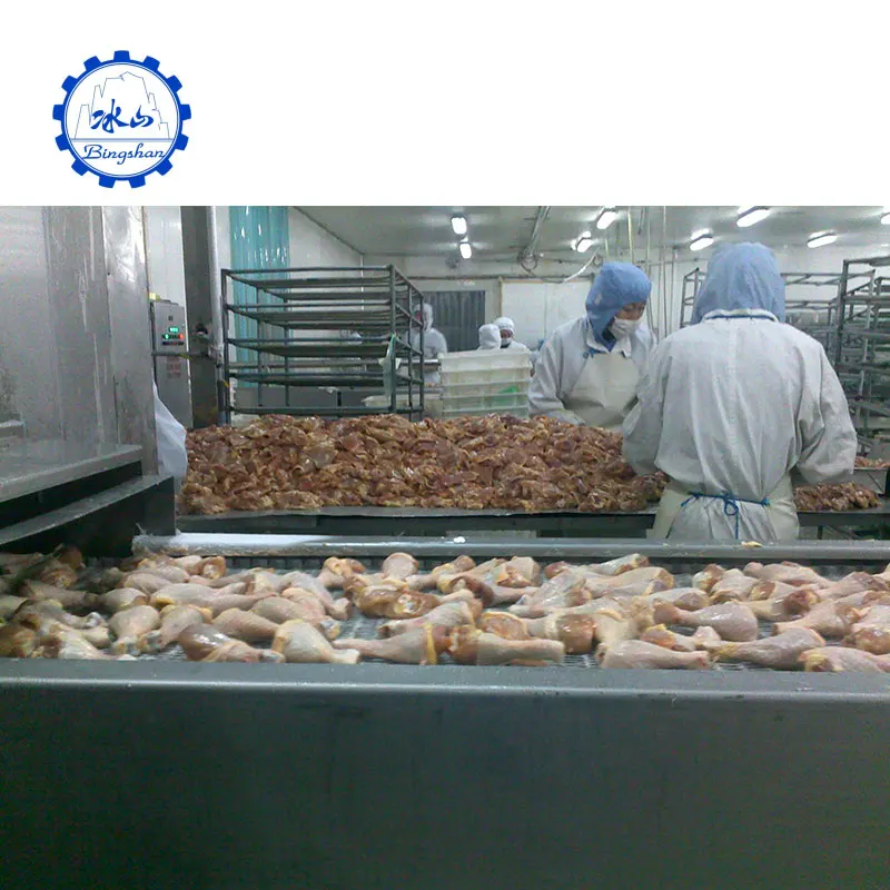 
High efficiency in china fish shrimp spiral quick freezer (IQF) 