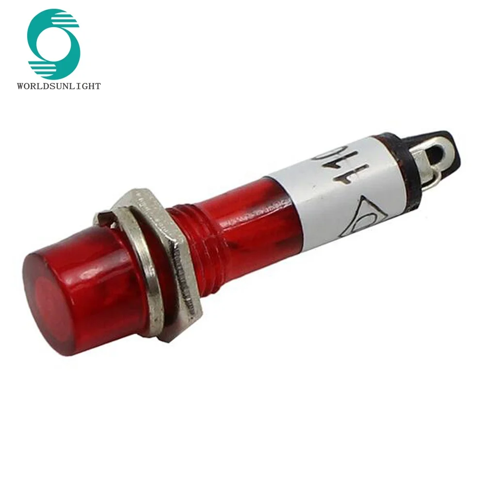 
XD7 1 Ac 110V 7Mm Red Bulb Power Indicator Pilot Light Lamp  (60644442641)