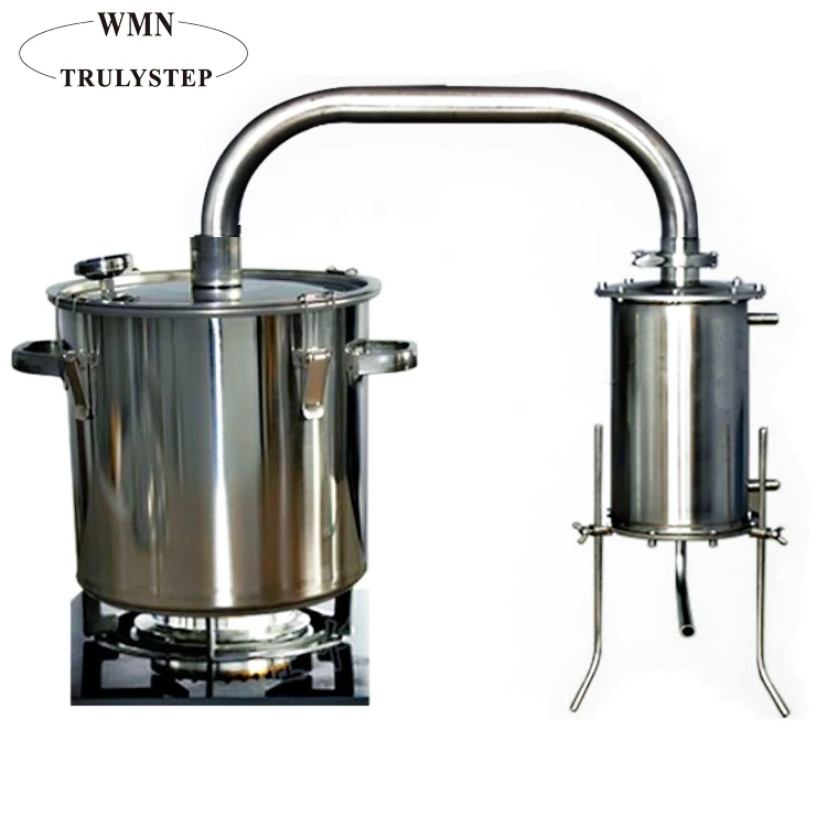 Column Still 50L Eco Water Distiller Essential Oil Distillation Equipment