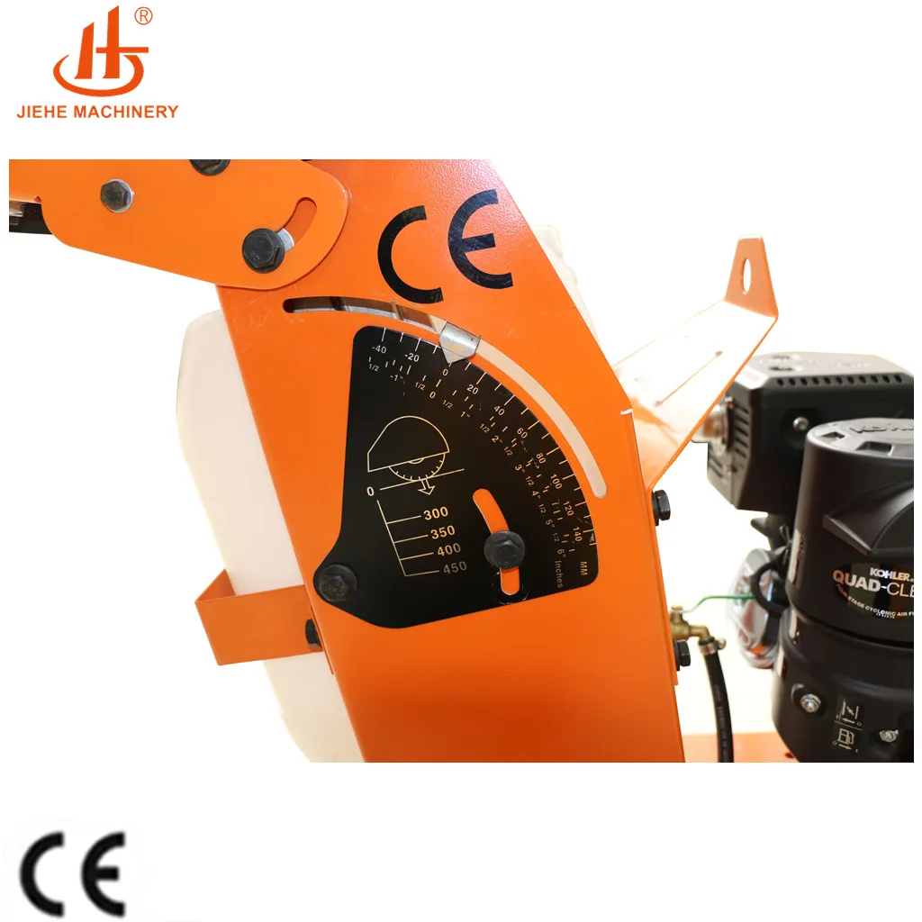 concrete saw with 13Hp engine for  road maintenance