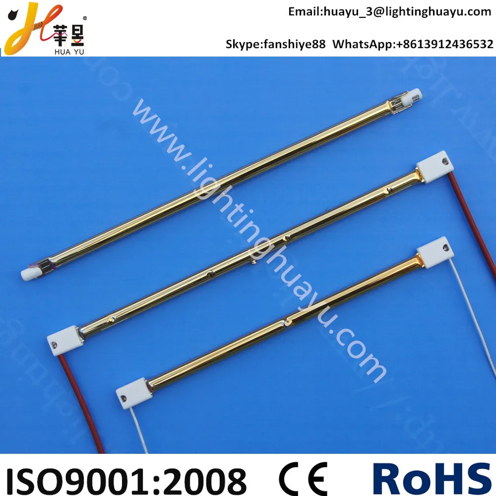 1,5 кВт электрическая инфракрасная галогенная нагревательная лампа