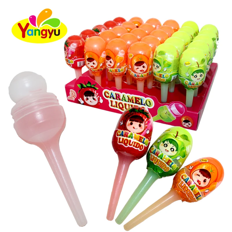 Halal Rolling Liquid Fruits Jelly Jam Candy