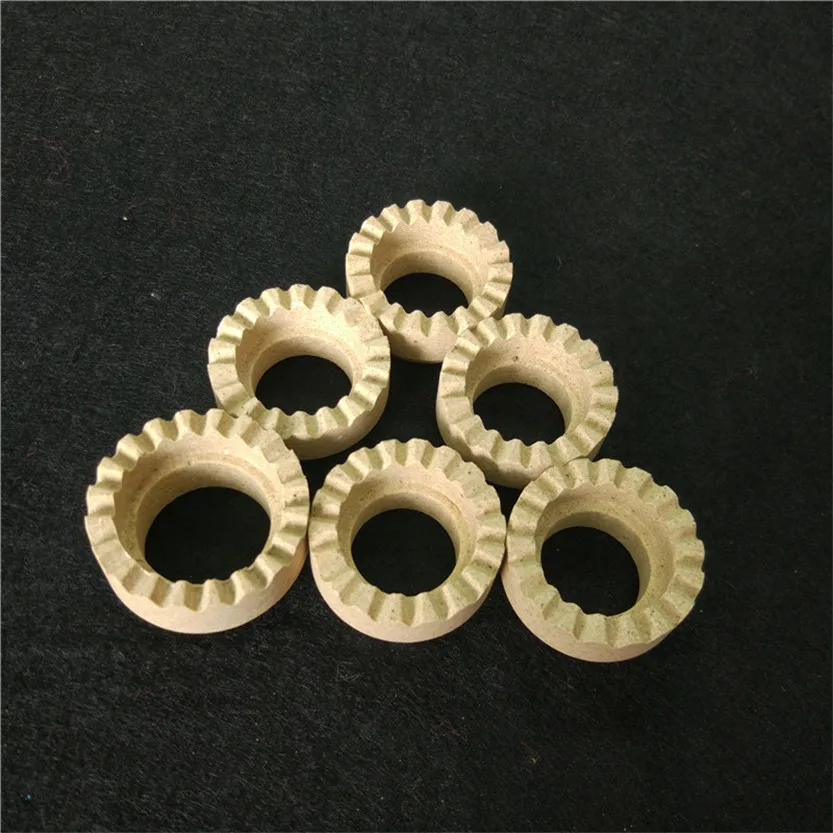 High temperature resistant refractory cordierite ceramic welding rings
