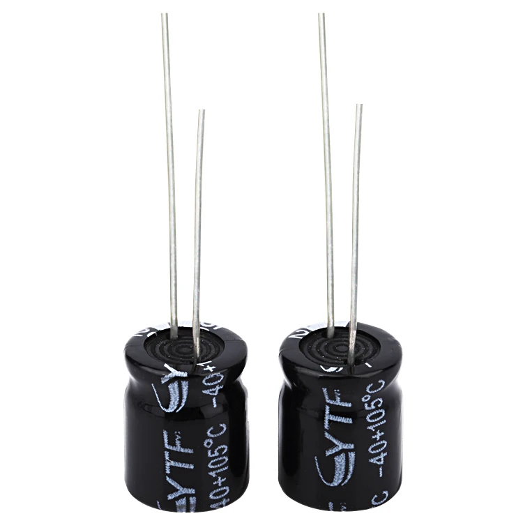 50 В 220 мкФ dip-алюминиевых Номинальное напряжение миниатюрный прямо резки электролитических конденсаторов серии