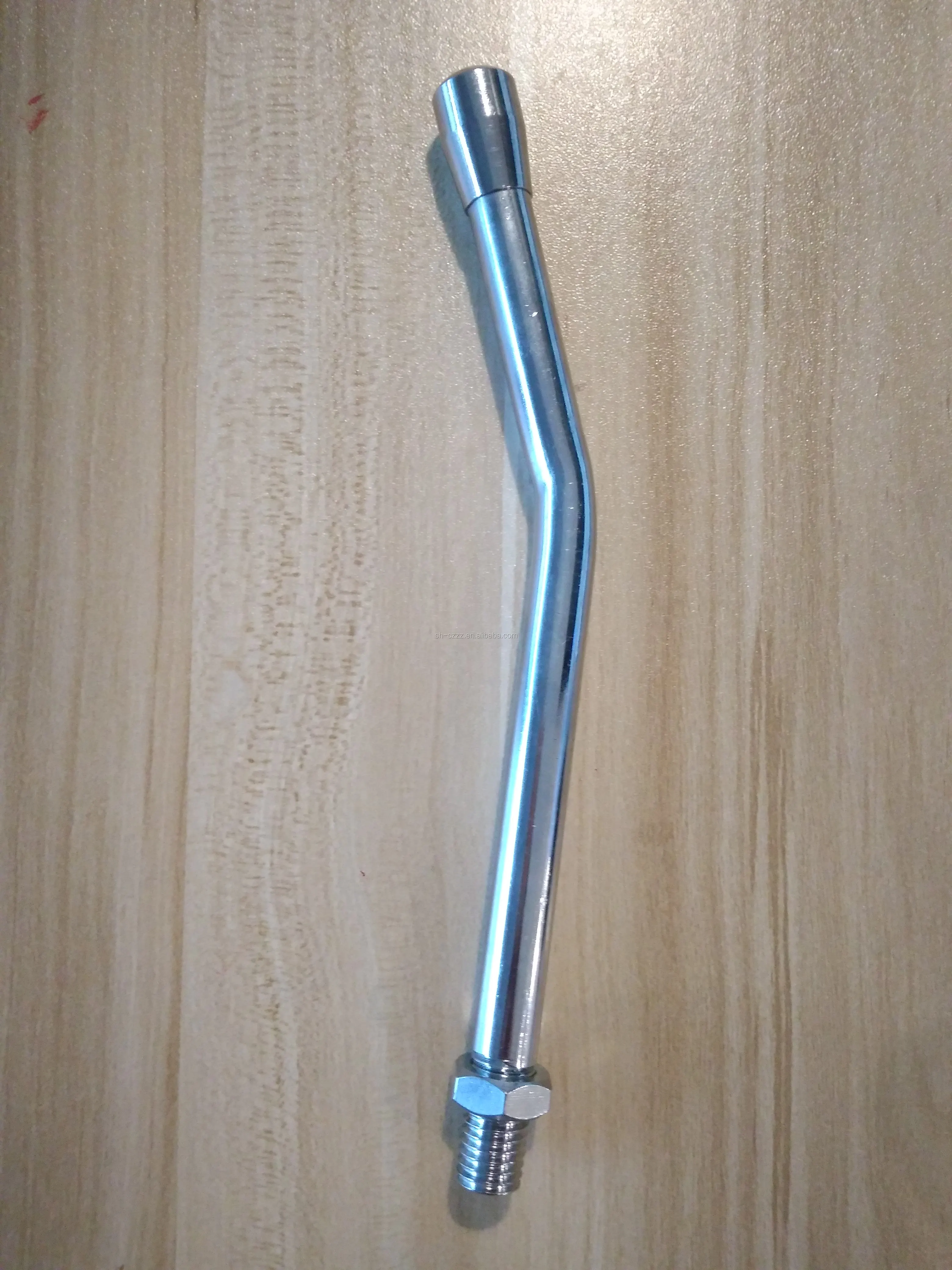 curved stainless steel veterinary feeding needle for big animal Drenching Cannula