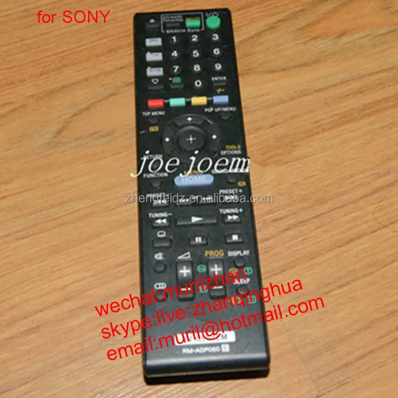 High Quality Black 54 Keys RM-ADP060 REMOTE CONTROL for SONY VIDEO AND AUDIO HOME APPLINCE BDV-E880 BDV-E980W BDV-L800