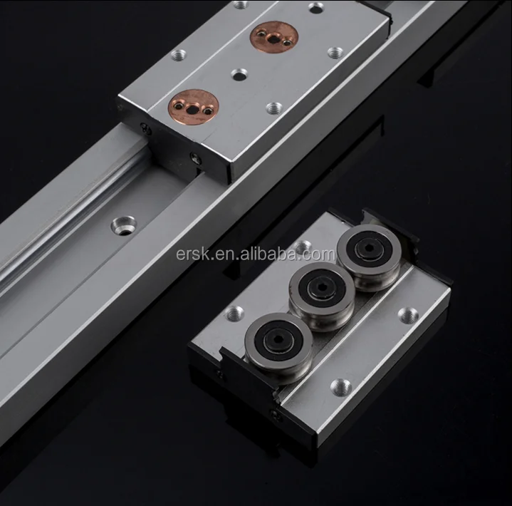 Linear Motion Bearing Slide Units Suppliers SGR15-3 Three Wheels Carriage For Sale