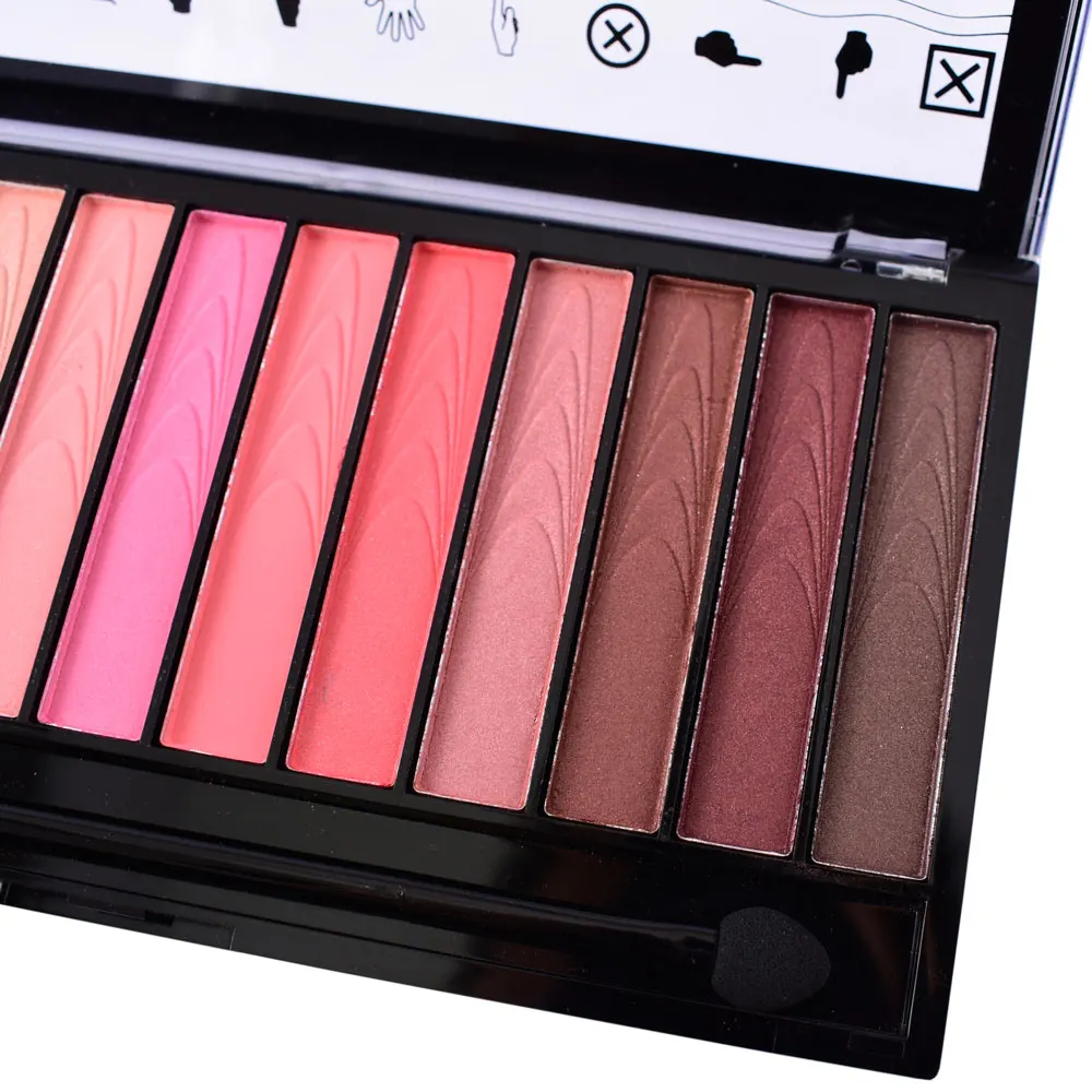 
LCHEAR 592064 Wholesale cosmetics Waterproof 12 Colour Matte MakeUp Eye Shadow Palette 