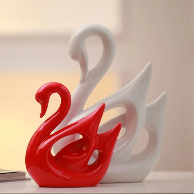 Мода и творческие украшения дома гусь керамические искусств и ремесел