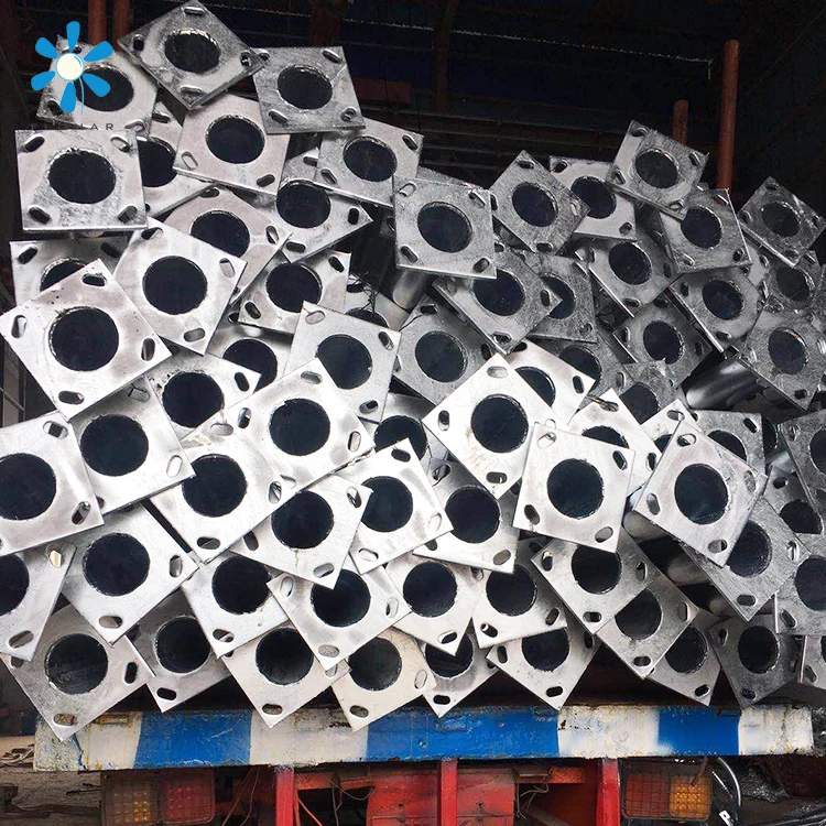 3-12m Lamp Post Aluminum Steel Lighting Pole Outdoor Solar LED Street Light Pole